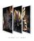 Trio Black n' Gold Leaf - loja online