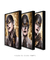 Trio Sparkle Woman - Artes Nova Era - Quadros Decorativos