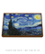 Quadro The Starry Night, Vincent Van Gogh