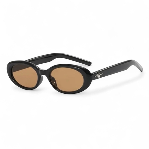 Óculos Zoe - Preto | Marrom - comprar online