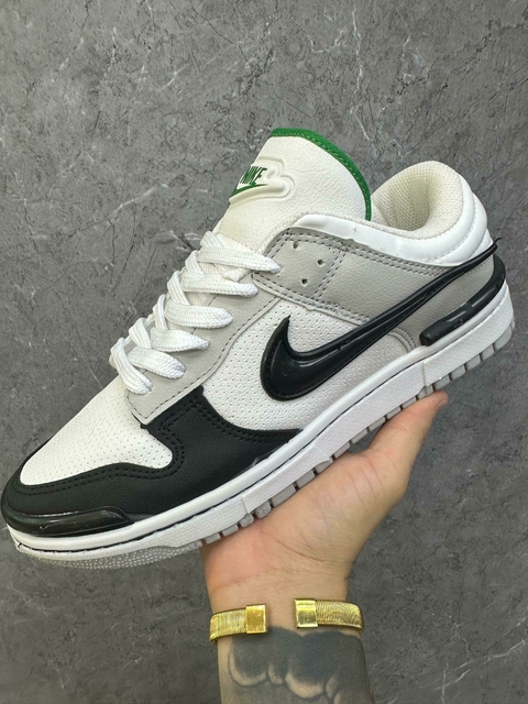NIKE DUNK TWIST BRANCO E CINZA VERDE