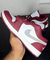 NIKE AIR JORDAN VINHO E BRANCO na internet