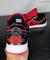NIKE AIR JORDAN PRETO E VERMELHO BRILHANTE - comprar online