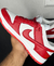 NIKE DUNK LOW B/VERMELHO na internet