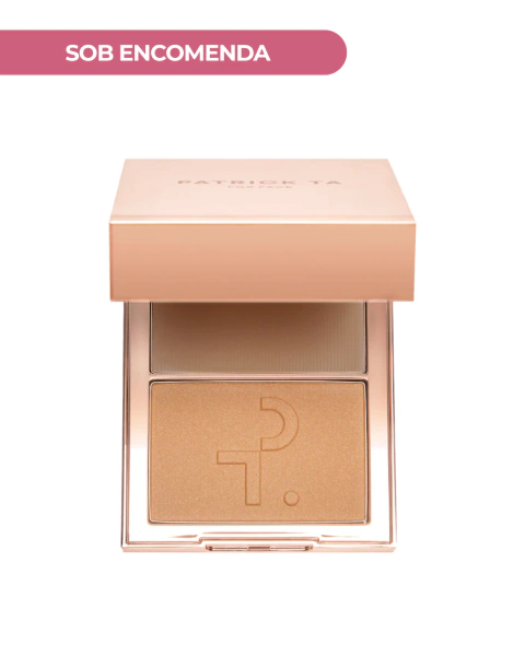 BRONZER E CONTORNO – MAJOR SCULPT CRÈME CONTOUR & POWDER BRONZER DUO | PATRICK TA