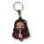 Chaveiro com Argola Emborrachado Personagem Anime Demon Slayer