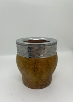 Mate imperial de algarrobo virola acero inoxidable - comprar online
