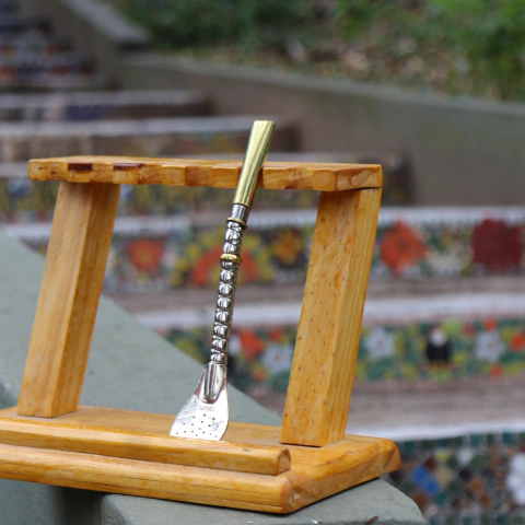 BOMBILLON ALPACA DETALLES BRONCE