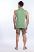 Pijama masculino adulto de suede regata na internet