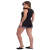 Short doll feminino regata adulto suede canelado com renda no decote e nas coxas - Loja Sleep Confeccoes