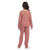 PIJAMA FEMININO DE SUEDE LISO JUVENIL
