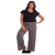 Pijama meia manga feminino adulto suede estampado e suede canelado - comprar online