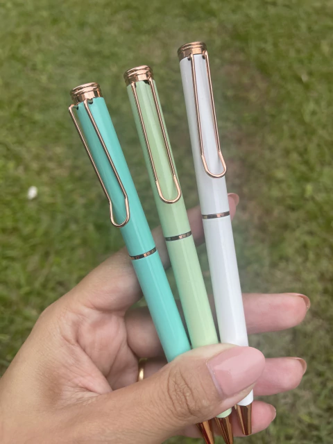 Caneta Luxo Metálica