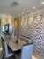 Placa 3D PVC Blanco Flor en internet