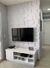 Placa 3D PVC Blanco Cuadrado - Estilo Revestido