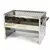 Churrasqueira de Inox Portátil a Carvão 40x25,5x29
