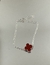 Pulseira Trevo Vermelha
