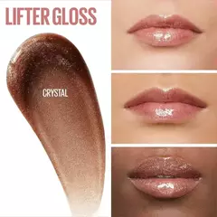 Maybelline Lifter Gloss con Ácido Hialurónico x 5,4 ml TONO CRYSTAL 010 en internet