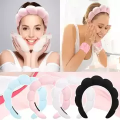 SET VINCHA FLUFFY LILA - K Beauty