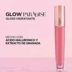 L'Oréal París Gloss Hidratante Glow Paradise Blissful Blush - K Beauty