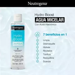 NEUTROGENA® HYDRO BOOST® Agua Micelar