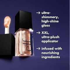 ELF Lip Oil Glow Reviver Glimmer - Tono Chocoluxe - tienda online