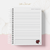 Caderno - Harry Potter Branco - Debora Andrade