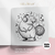 Livro de Colorir Físico - Capivara Dançante 1 - comprar online