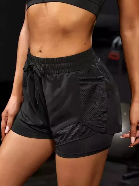 Shorts Academia com Compressão - comprar online