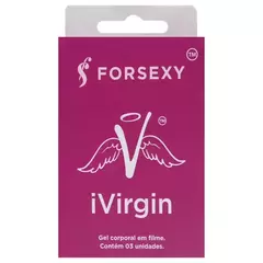 Ivirgin Hímen Artificial Gel Em Filme com 03 Unidades - For Sexy
