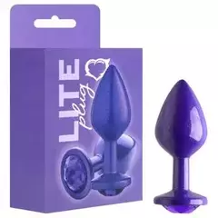 Plug Anal M Abs Glitter E Pedra - Sexy Fantasy