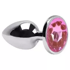 Plug Anal P em Aço Brilhante - Sexy Import - comprar online