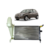 Radiador GM Chevrolet Celta 1.0 1.4 Vhc S/ Ar 2000/2006 C/ Reservatorio - Arcon Radiadores e Peças