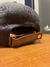Boné LV traditional leather flap black brown na internet