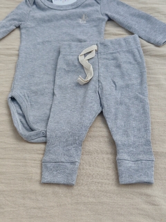 Conjunto Zarita Gris - Magnolias Bebes
