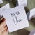 10 Números de mesa PERSONALIZADOS c/ laminado mate