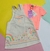 Conjunto de Blusa Boxy em Soft Line e Salopete em Moletom Linho Kukiê