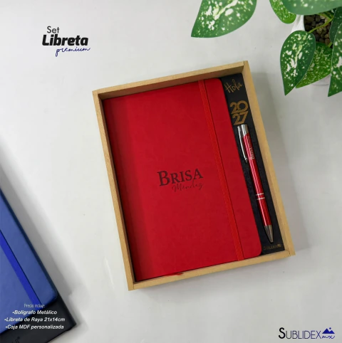 Set Libreta Premium en internet