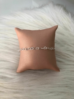 Pulseira Elo de corações
