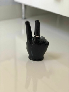 Anel com Pedra de Zircônia