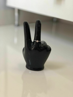 Anel com Pedra de Zircônia