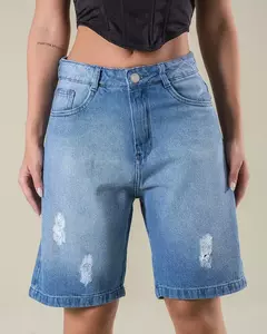 Bermuda Jeans Feminina na internet