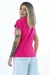 T-shirt lisa sem estampa - Rosa Pink - comprar online