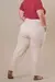 Calça linho pantacourt plus size - Bege na internet