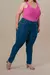 Calça jeans cigarrete plus size - Azul - Eliane Store