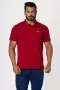 Camisa gola polo - Vermelho Marsala - comprar online
