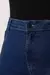 Bermuda jeans ciclista plus size - Azul Médio na internet