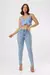 Calça jeans cigarrete - Azul