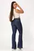 Calça jeans flare - Azul Médio - comprar online