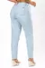 Calça jeans mom - Azul Claro - loja online